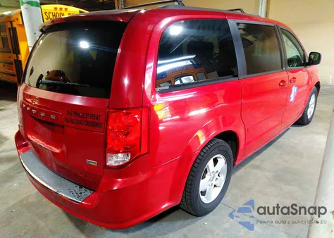 2013 Dodge Grand Caravan Sxt z USA, uszkodzony, nr VIN 2C4RDGCG4DR655402